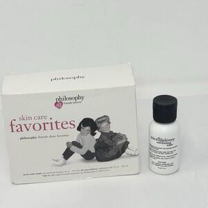 Philosophy Skin Care Travel Set Hope Purity Microdelivery Exfoliating Wash X2